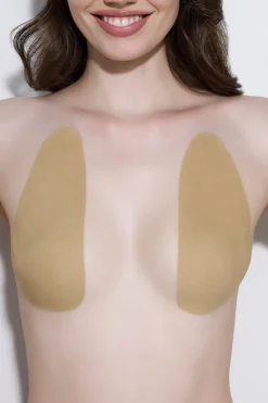 Breast Tape>UNDERCOVER STYLE HELPERS Elevate Your Look Breast Covers Nude
