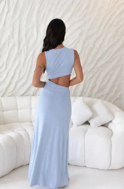 Wedding Guest Dresses|Cocktail Dresses>Hello Molly Elle Maxi Dress Blue