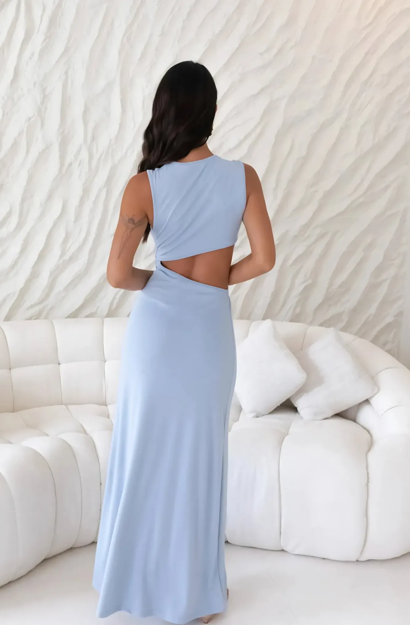 Wedding Guest Dresses|Cocktail Dresses>Hello Molly Elle Maxi Dress Blue