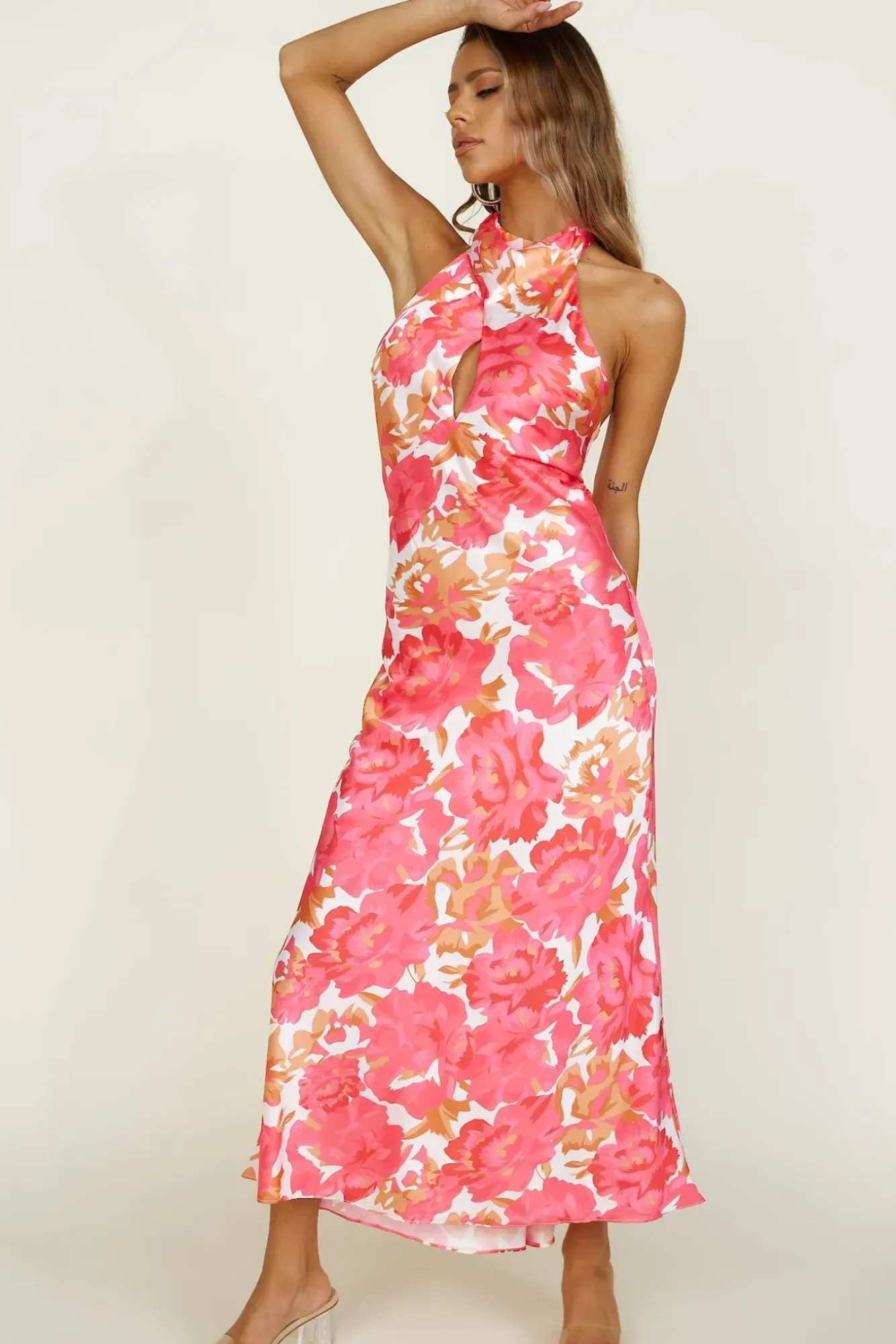 Maxi Dresses>Hello Molly Embrace It Maxi Dress Pink