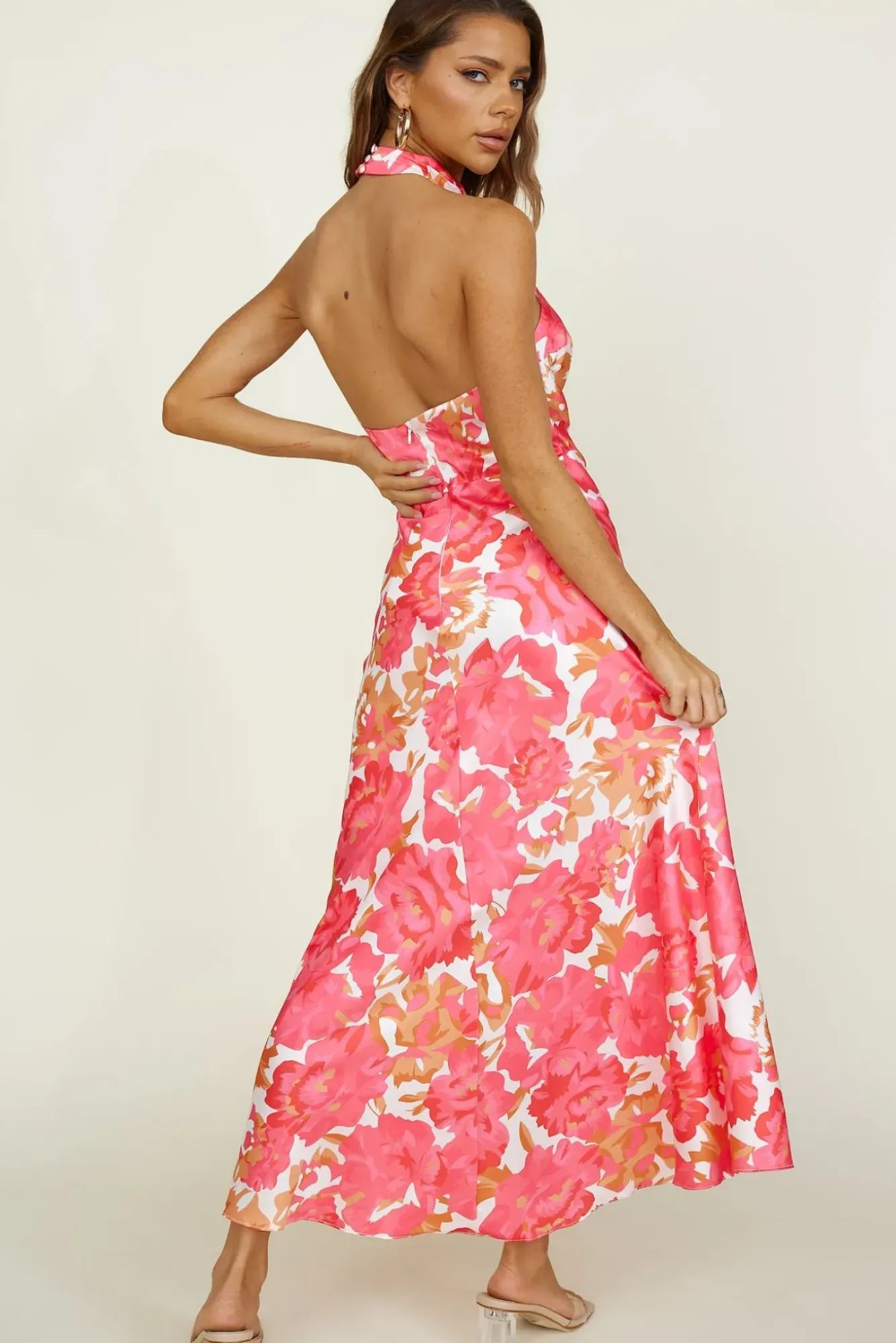 Maxi Dresses>Hello Molly Embrace It Maxi Dress Pink