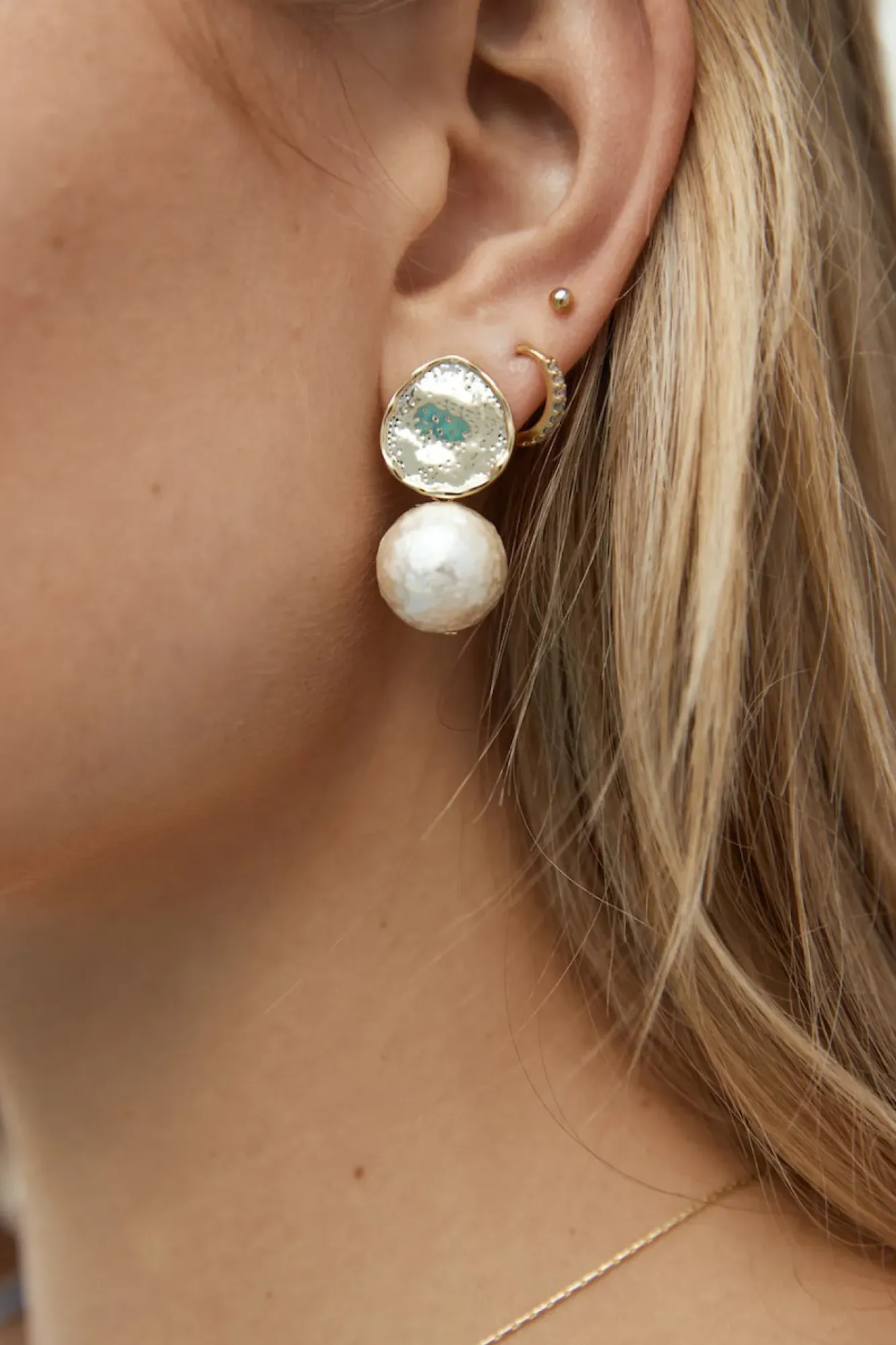Earrings>Hello Molly Emily Eaven Earrings Silver