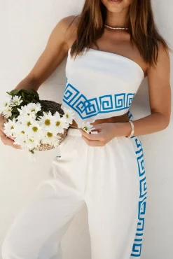 Two-Piece Pants Set>Hello Molly Enchanted Escape Set Blue
