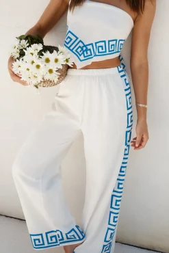 Two-Piece Pants Set>Hello Molly Enchanted Escape Set Blue
