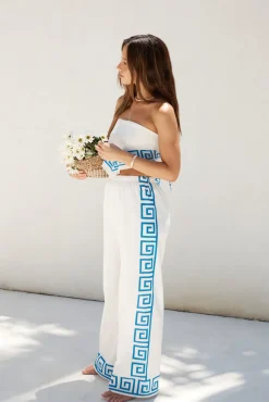Two-Piece Pants Set>Hello Molly Enchanted Escape Set Blue