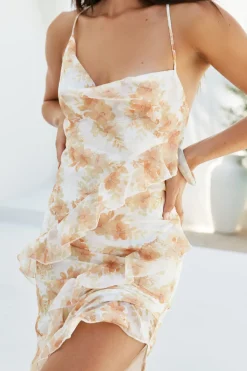 Wedding Guest Dresses|Formal Dresses>Hello Molly Enchanted Eve Midi Dress Orange