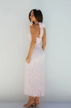 Wedding Guest Dresses|Vacation Dresses>Hello Molly Enchanted Mist Maxi Dress Pink