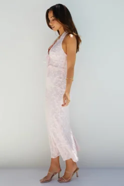 Wedding Guest Dresses|Vacation Dresses>Hello Molly Enchanted Mist Maxi Dress Pink