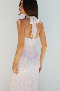 Wedding Guest Dresses|Vacation Dresses>Hello Molly Enchanted Mist Maxi Dress Pink