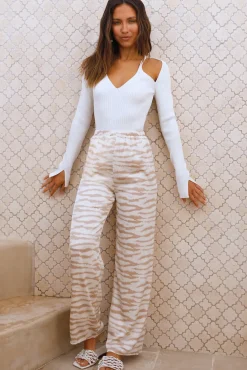 Long Sleeve|Cropped>Hello Molly Endless Summer Top White