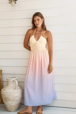 Vacation Dresses|Spring Break Dresses>Hello Molly Energetic Lover Maxi Dress Purple