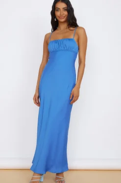 Wedding Guest Dresses|Bridesmaid Dresses>Hello Molly Envious Maxi Dress Blue