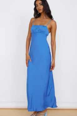 Wedding Guest Dresses|Bridesmaid Dresses>Hello Molly Envious Maxi Dress Blue