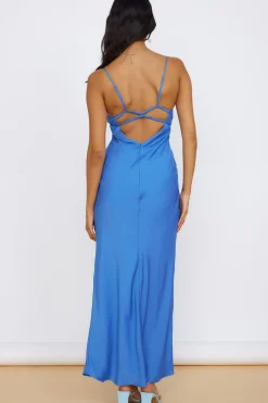 Wedding Guest Dresses|Bridesmaid Dresses>Hello Molly Envious Maxi Dress Blue