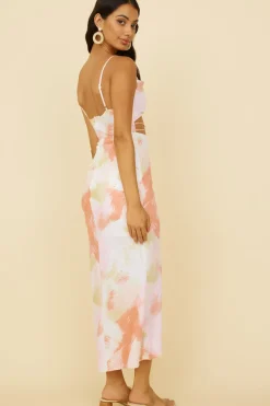Wedding Guest Dresses|Formal Dresses>Hello Molly Escape To Paradise Maxi Dress Pink
