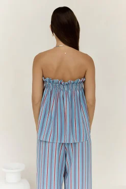 Two-Piece Pants Set>Hello Molly Everly Set Blue