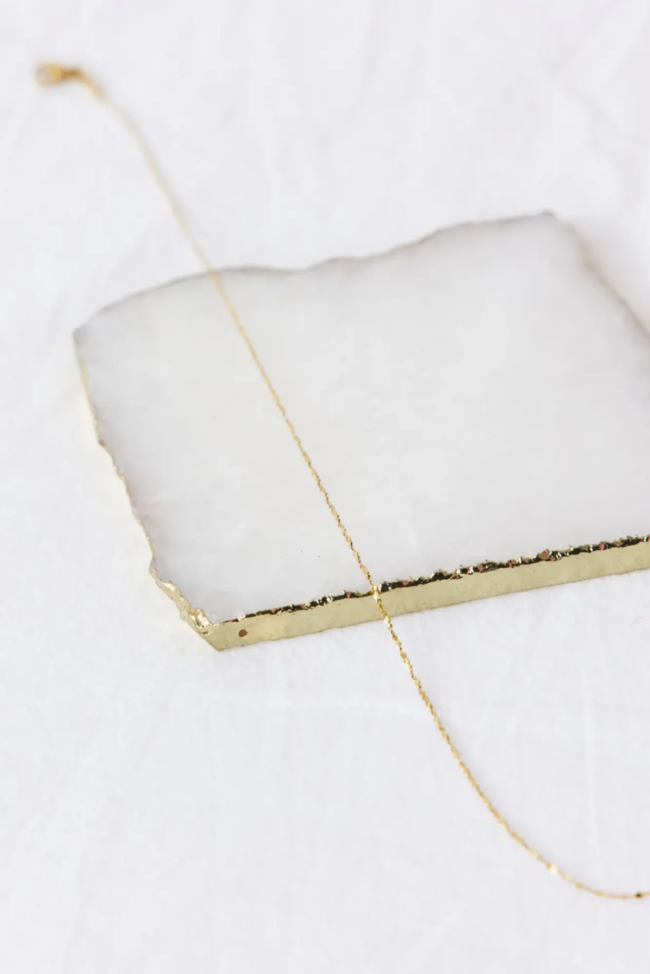 Necklaces>Hello Molly Exit Stage Left Necklace Gold