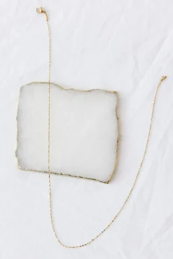 Necklaces>Hello Molly Exit Stage Left Necklace Gold