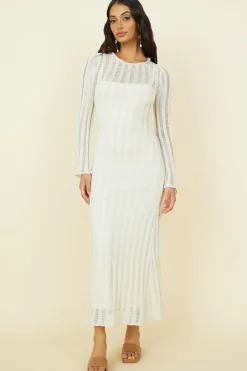 Vacation Dresses|Bump Friendly>Hello Molly Exploration Maxi Dress Beige