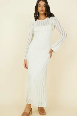 Vacation Dresses|Bump Friendly>Hello Molly Exploration Maxi Dress Beige