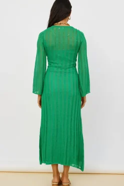 Vacation Dresses|Spring Break Dresses>Hello Molly Exploration Maxi Dress Green