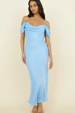 Wedding Guest Dresses|Formal Dresses>Hello Molly Falling Fearless Maxi Dress Blue