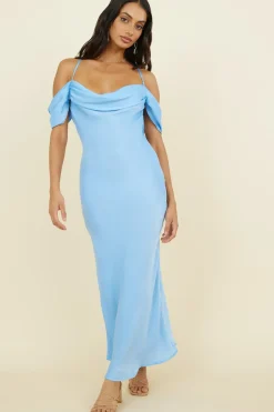 Wedding Guest Dresses|Formal Dresses>Hello Molly Falling Fearless Maxi Dress Blue