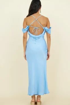 Wedding Guest Dresses|Formal Dresses>Hello Molly Falling Fearless Maxi Dress Blue