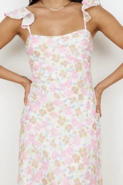 Date Night Dresses|Casual Dresses>Hello Molly Fall Into Place Maxi Dress Pink