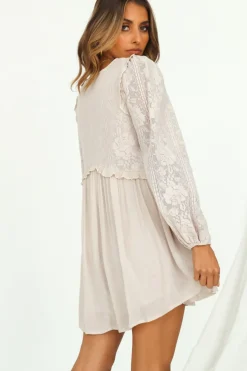 Spring Break Dresses|Bump Friendly>Hello Molly Fancy Evening Dress Nude