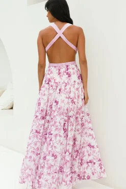 Cocktail Dresses|Bump Friendly>Hello Molly Fashion Forward Maxi Dress Purple