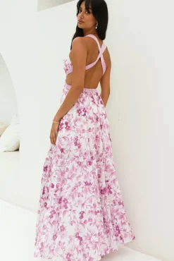 Cocktail Dresses|Bump Friendly>Hello Molly Fashion Forward Maxi Dress Purple