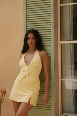 Skirts|Skirt And Top Sets>Hello Molly Faye Lane Skirt Yellow