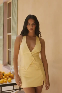 Skirts|Skirt And Top Sets>Hello Molly Faye Lane Skirt Yellow