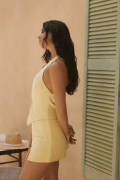 Skirts|Skirt And Top Sets>Hello Molly Faye Lane Skirt Yellow
