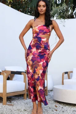 Formal Dresses|Date Night Dresses>Hello Molly Feeling In Love Maxi Dress Purple