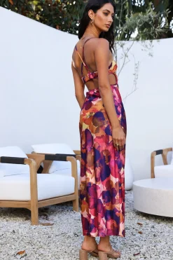 Formal Dresses|Date Night Dresses>Hello Molly Feeling In Love Maxi Dress Purple