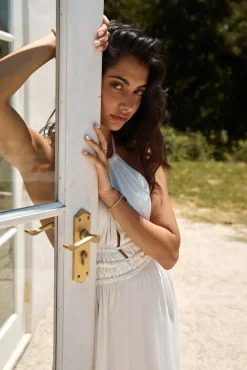 Vacation Dresses|Spring Break Dresses>Hello Molly Feeling Spicy Maxi Dress White