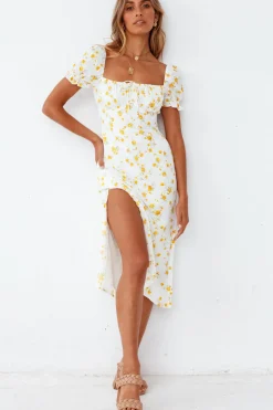 Spring Break Dresses|Date Night Dresses>Hello Molly Fields Of Gold Midi Dress
