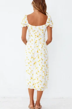 Spring Break Dresses|Date Night Dresses>Hello Molly Fields Of Gold Midi Dress