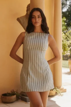 Mini Dresses>Hello Molly Fields of Wonder Mini Dress Green