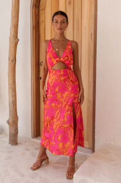 Spring Break Dresses|Brunch Dresses>Hello Molly Find Your Meaning Maxi Dress