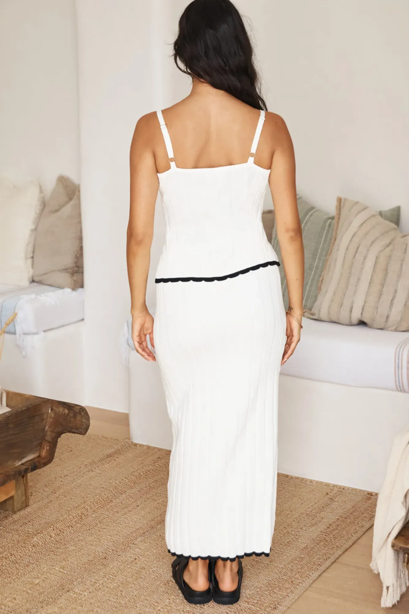 Tank Tops And Singlets|Cropped>Hello Molly Finer Things Cami Top White