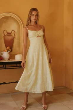 Wedding Guest Dresses|Vacation Dresses>Hello Molly Fiora Maxi Dress Green