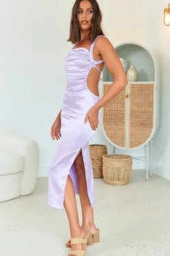 Formal Dresses|Bridesmaid Dresses>Hello Molly Fiorella Maxi Dress Purple