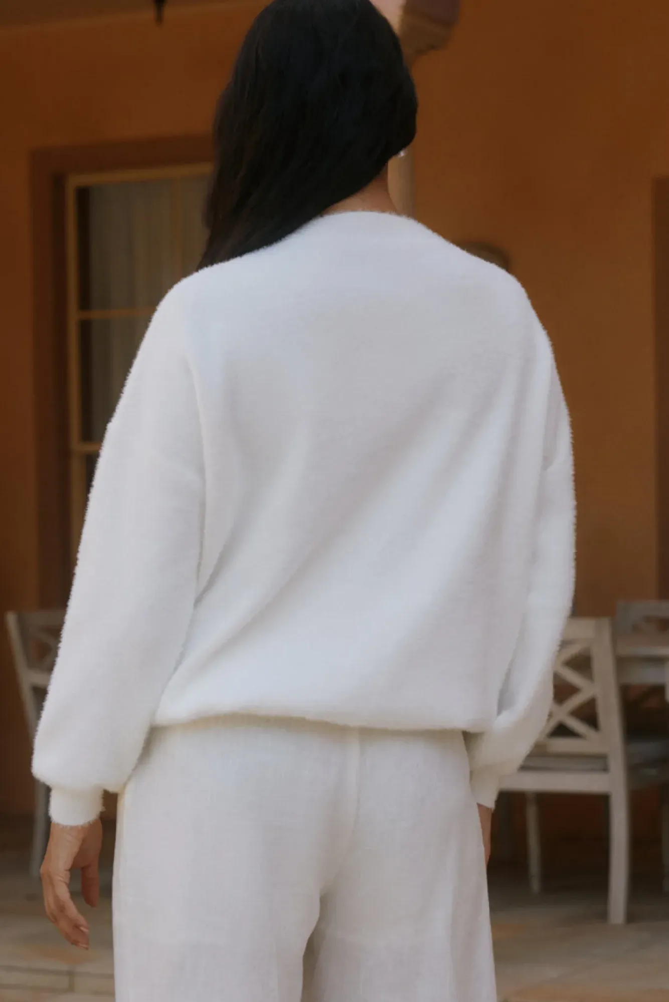 Jumpers|Long Sleeve>Hello Molly Fior Nights Jumper in White