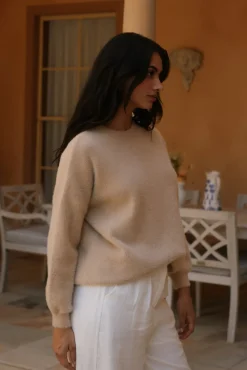 Jumpers|Long Sleeve>Hello Molly Fior Nights Jumper Mocha