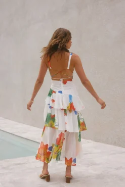 Cocktail Dresses|Summer Dresses>Hello Molly Floral Dreams Maxi Dress Multi