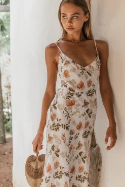 Spring Break Dresses|Casual Dresses>Hello Molly Flora Midi Dress
