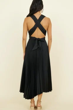 Maxi Dresses>Hello Molly Florentina Maxi Dress Black